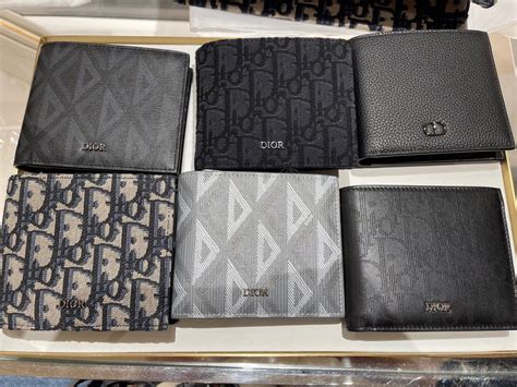 dior wallet brown|dior wallets men.